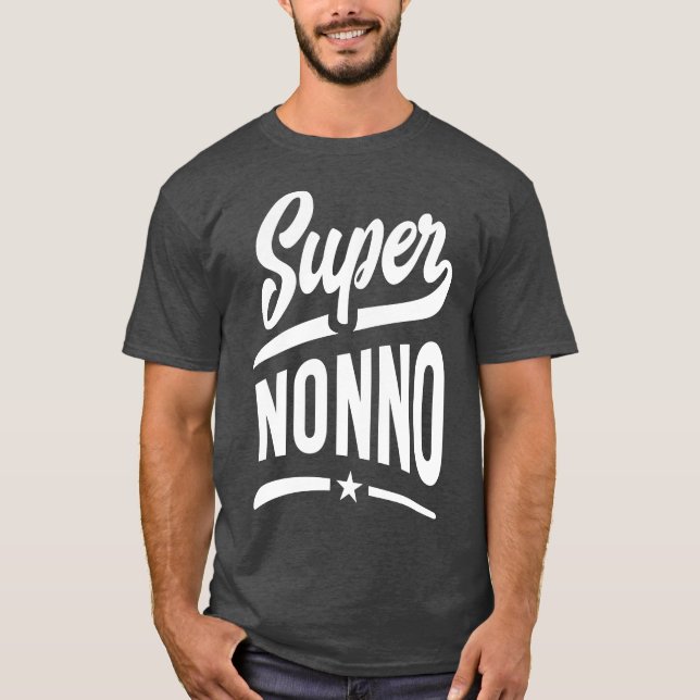 T-shirt Super Nonno (Devant)