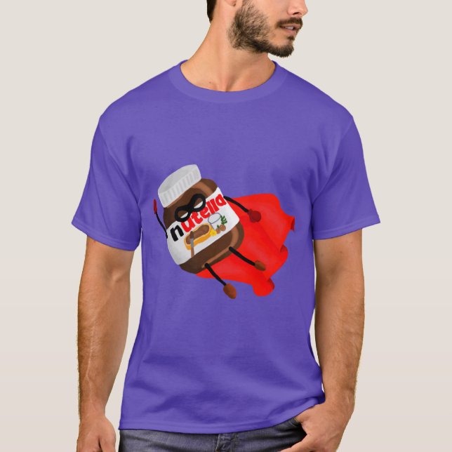 T-shirt Super Nutella retro (Devant)