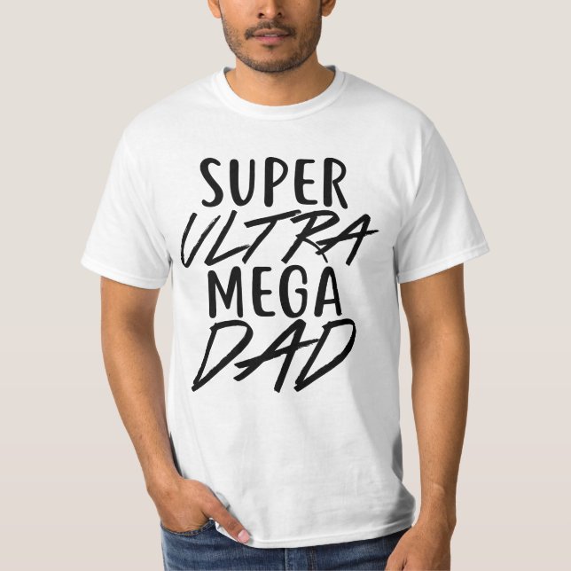 T-shirt Super papa (Devant)
