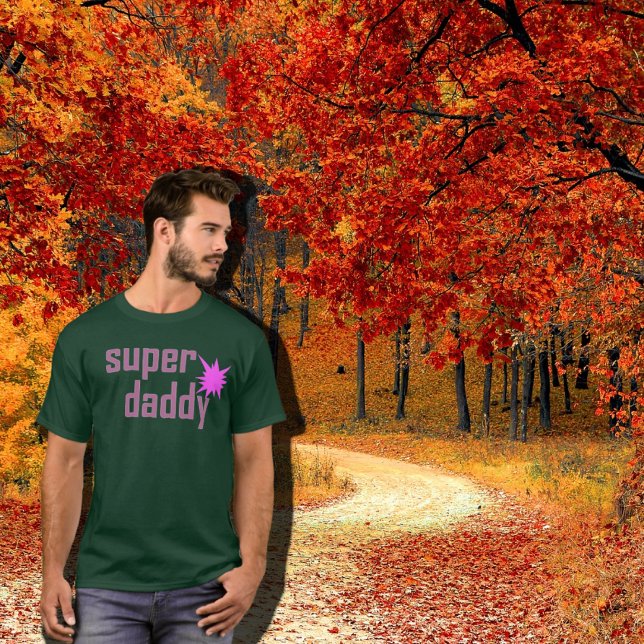 T-shirt super papa (Créateur téléchargé)