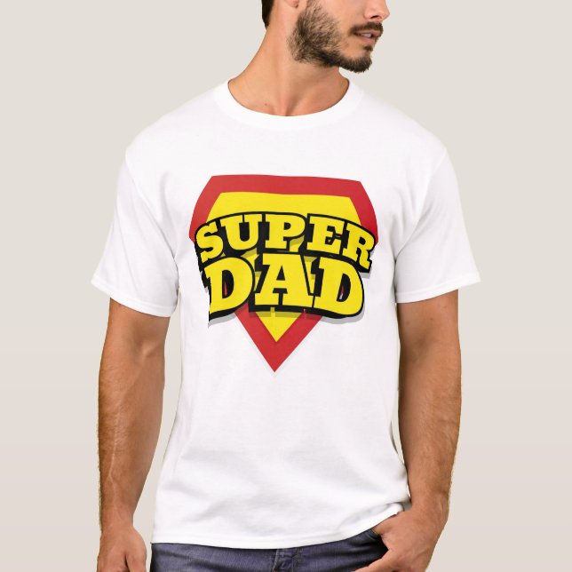 T-shirt Super Papa (Devant)
