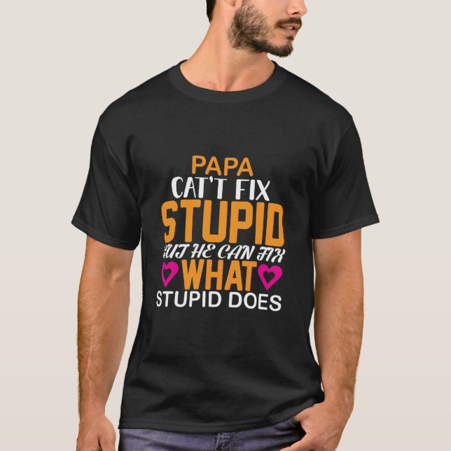 T-shirt Super Papa : Collection de Tee Graphique Héros Ult (Devant)