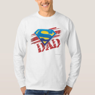 T-shirt Super Papa Stripes