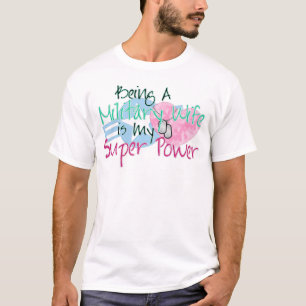 T-shirt Super pouvoir militaire d'épouse
