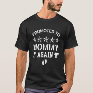 T-shirt Super Promu À Maman Encore Bientôt Pour Être Maman