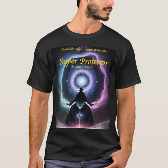 T-shirt Super Protector Quantum Amulet (Devant)