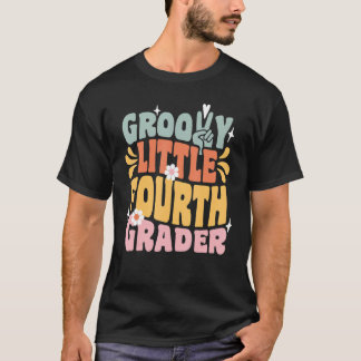 T-shirt Super Quatrième Élève Premier Jour D'école Ma