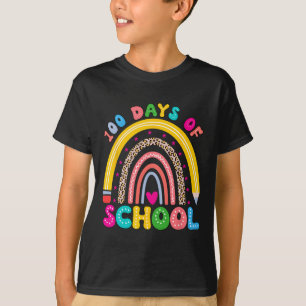 T-shirt Super Retro100 Jours D'École Rainbow 100e Jour O