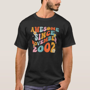 T-shirt Super Rétro Awesome depuis 2002 20 ans 20e