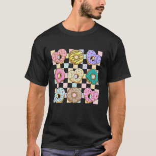 T-shirt Super Retro Valentine Donuts Coeur Candy Enseignan