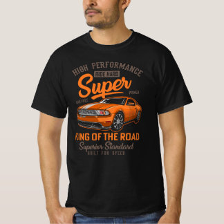 T-shirt Super roi de la route