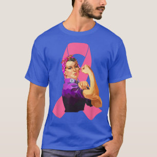 T-shirt Super Rosie Le Riveter Nous Pouvons Le Faire Brass