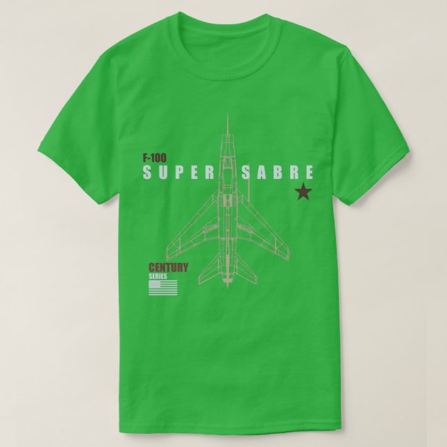 T-shirt Super Sabre F100  (Design devant)