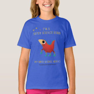 T-shirt Super Science Girl MrO
