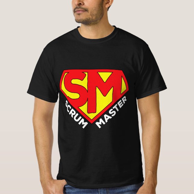 T-shirt Super Scrum Master - Agile Scrum Master (Devant)