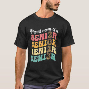 T-shirt Super Senior Mom 2023 Senior 2023 Mama Class Of 2
