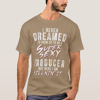 T-shirt Super Sey Producteur Cadeau Movie Maker cadeau