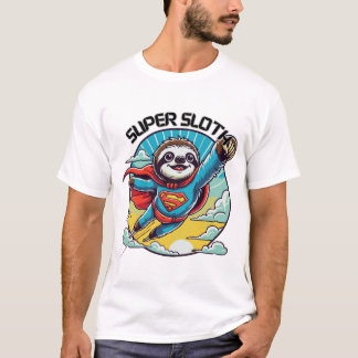 T-shirt Super Sloth - Drôle et Adorable Sloth Design