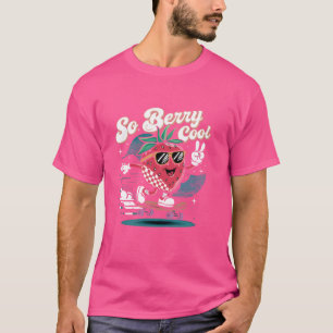 T-shirt Super So Berry Cool Fruit Lover fraise