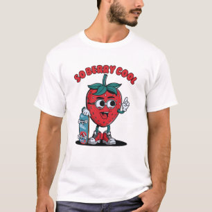 T-shirt Super So Berry Cool Fruit Lover fraise