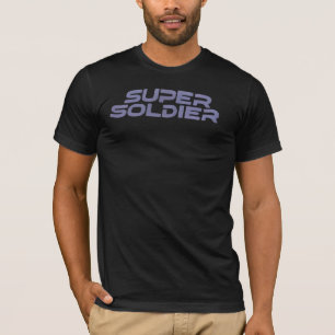 T-shirt Super Soldat Bella+Canvas Jersey Manches Courtes