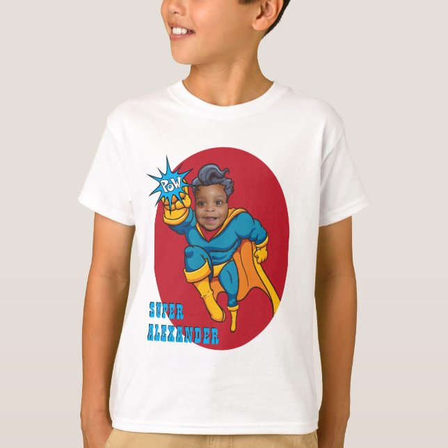 T-shirt Super Special Enfants 🌟 Superhero (Devant)