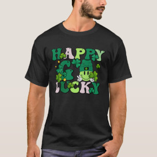 T-shirt Super St Patrick's Day Heureux Go Lucky For Kids M