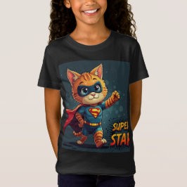 T-Shirt Super Star - Filles