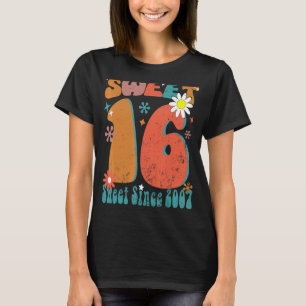 T-shirt Super Sweet 16 Anniversaire Fille Seize Seizième B
