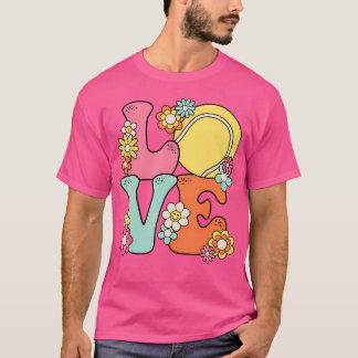T-shirt Super Tennis Love Cute Tennis Lover Femmes ns Girl