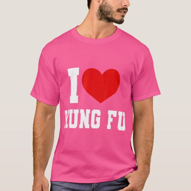 T-shirt Super tenue Kung Fu - I Love Kung Fu Sport (Devant)