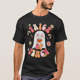 T-shirt Super Trick Ou Enseigner Funky Teacher Halloween C
