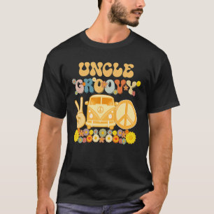 T-shirt Super Uncle Retro Correspondant Famille Baby showe