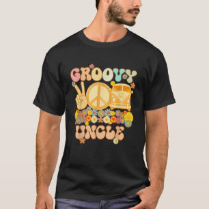 T-shirt Super Uncle Retro Correspondant Famille Baby showe