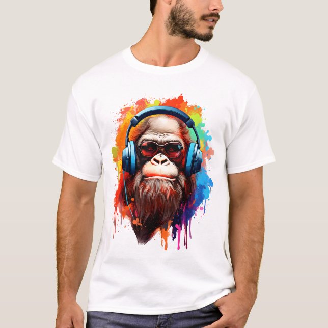 T-shirt Super Urban Ape à Tunes (Devant)
