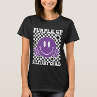 Super Violet Pour Les Enfants Militaires Chemise M