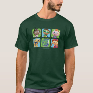 T-shirt Super WHY Super héros rétro