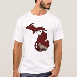 T-shirt Superbe Coyote Wolf Chasse Chasseurs Carte Cadeau