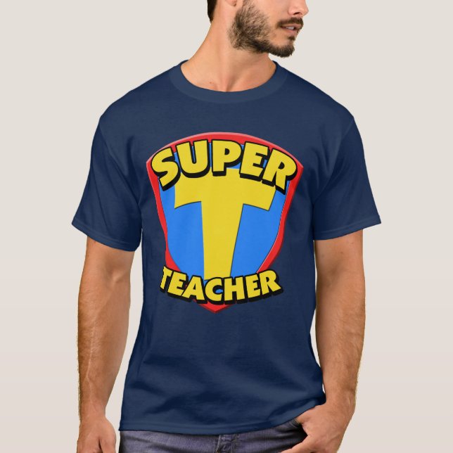 T-shirt superbe de professeur (Devant)