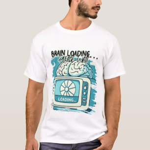 T-shirt superbe design qui charge le cerveau