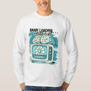 T-shirt superbe design qui charge le cerveau