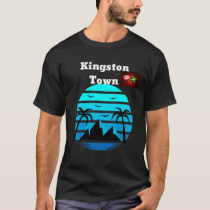 T-shirt Superbe destination de vacances Kingston Town Jama