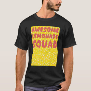 T-shirt Superbe escouade de citronnade