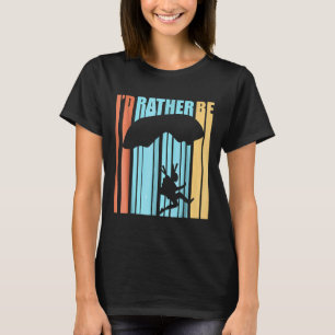 T-shirt Superbe idée de cadeau rétro de parachutisme et de