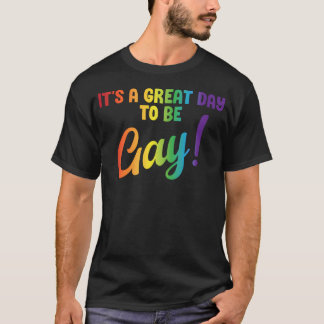 T-shirt Superbe journée pour être Fierté Gay Fête Lesbienn
