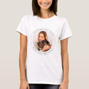 T-shirt Superbe maman chien depuis 20XX Classic Photo simp