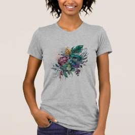 T-shirt Superbe Tee - shirt Floral Design