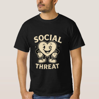 T-shirt superbe tee-shirt homme en forme de cœur rétro