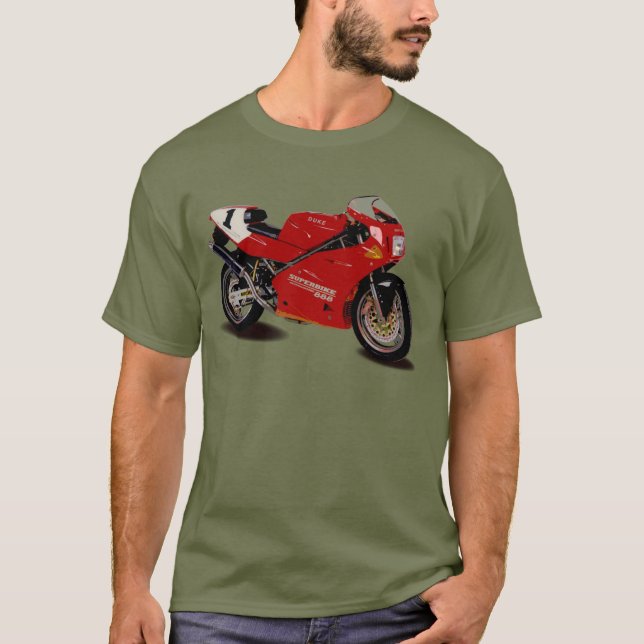 T-SHIRT SUPERBIKE. 888 SP5 (Devant)