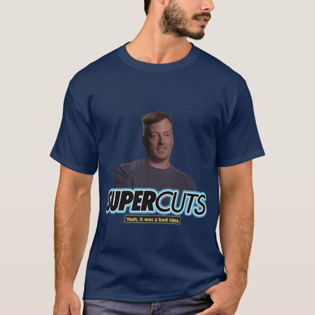 T-shirt SuperCuts gift friends (Devant)